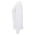 White - Side - TriDri Womens-Ladies Recycled Zipped Sweatshirt