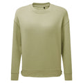 Sage Green - Front - TriDri Womens-Ladies Recycled Zipped Sweatshirt