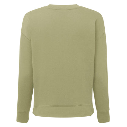 Sage Green - Back - TriDri Womens-Ladies Recycled Zipped Sweatshirt