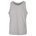 Heather Grey - Front - Build Your Brand Mens Basic Tank Top