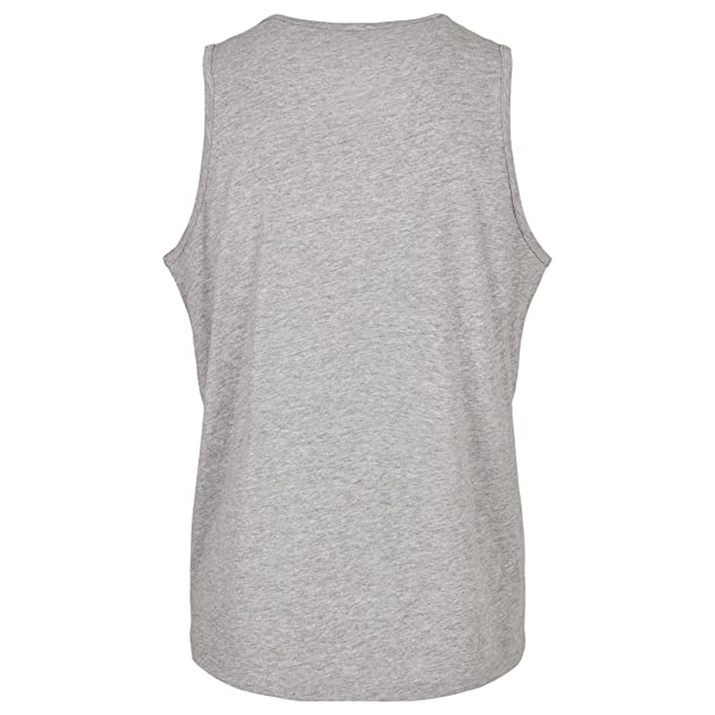 Heather Grey - Back - Build Your Brand Mens Basic Tank Top