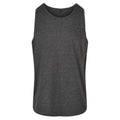Charcoal - Front - Build Your Brand Mens Basic Tank Top