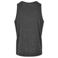 Charcoal - Back - Build Your Brand Mens Basic Tank Top