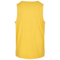 Taxi Yellow - Back - Build Your Brand Mens Basic Tank Top