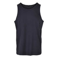 Navy - Front - Build Your Brand Mens Basic Tank Top
