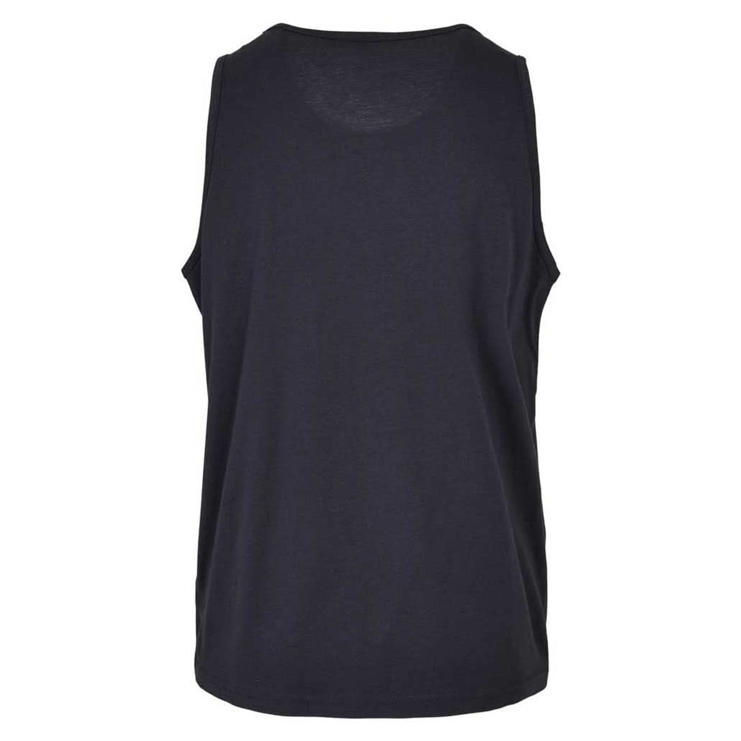 Navy - Back - Build Your Brand Mens Basic Tank Top