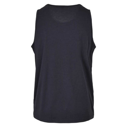 Navy - Back - Build Your Brand Mens Basic Tank Top