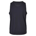 Navy - Back - Build Your Brand Mens Basic Tank Top