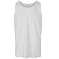 White - Front - Build Your Brand Mens Basic Tank Top