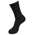 Black - Front - Build Your Brand Unisex Adult Crew Socks