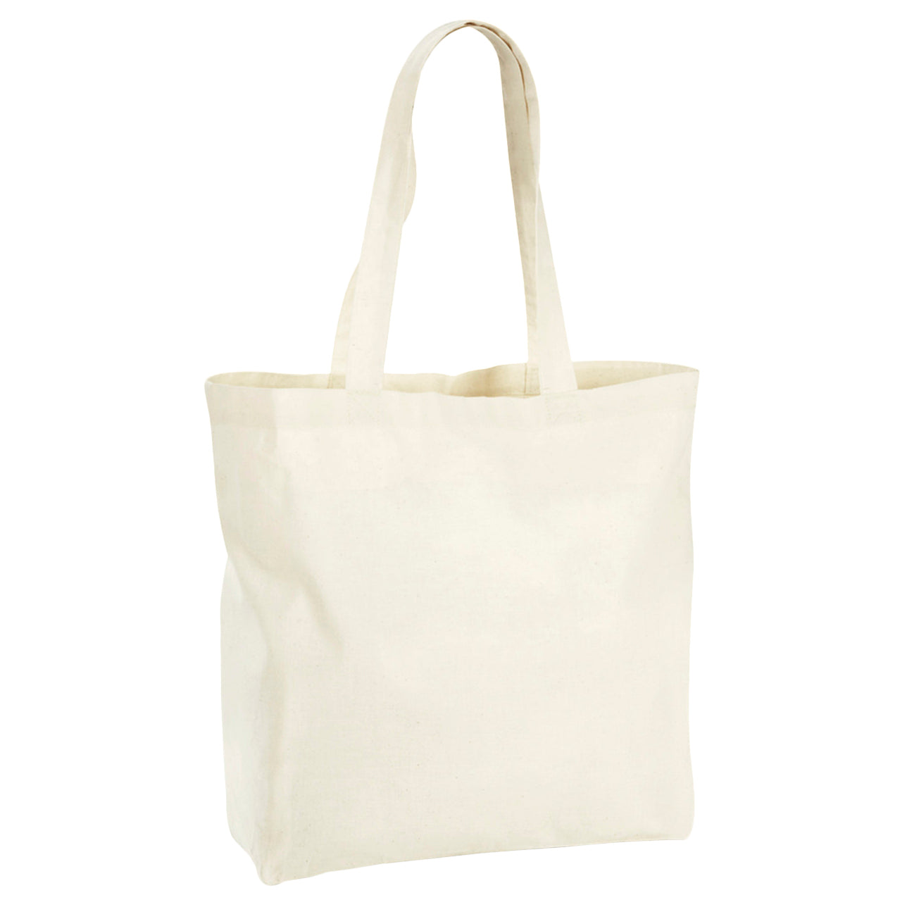 Natural - Front - Westford Mill Recycled Cotton Tote Bag