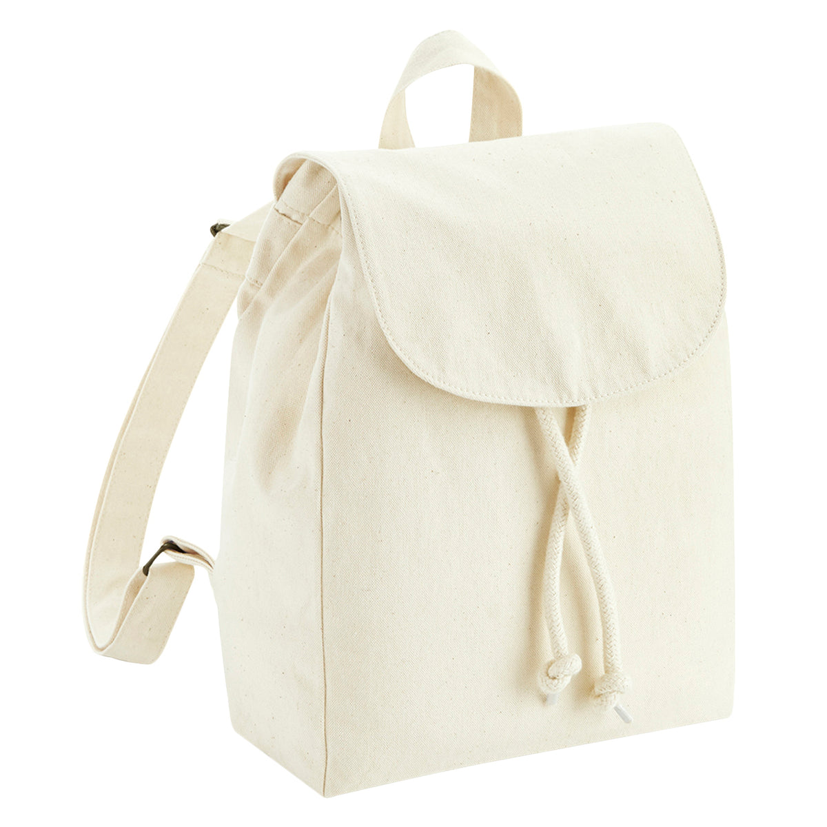Natural - Front - Westford Mill EarthAware Mini Organic Backpack
