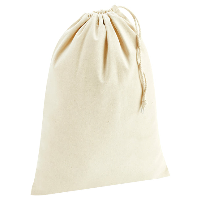 Natural - Front - Westford Mill Revive Recycled Stuff Bag