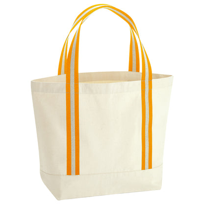 Natural-Amber - Front - Westford Mill EarthAware Organic Tote Bag