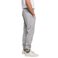 Heather Grey - Lifestyle - Build Your Brand Mens Basic Organic Jogging Bottoms