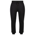 Black - Front - Build Your Brand Mens Basic Organic Jogging Bottoms