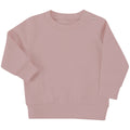 Soft Pink - Pack Shot - Larkwood Baby Sustainable Sweatshirt