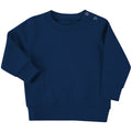 Navy - Back - Larkwood Baby Sustainable Sweatshirt