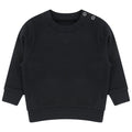 Black - Front - Larkwood Baby Sustainable Sweatshirt
