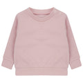 Soft Pink - Front - Larkwood Baby Sustainable Sweatshirt
