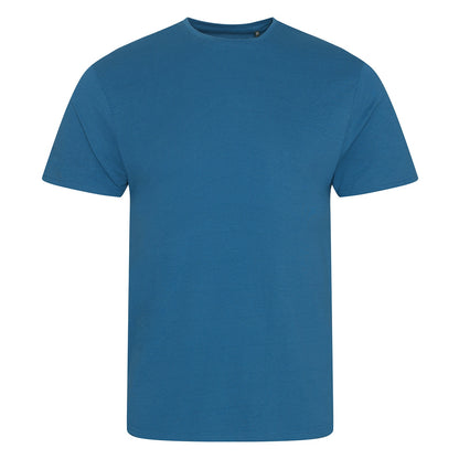 Ink Blue - Front - Awdis Mens Cascade Ecologie Organic T-Shirt