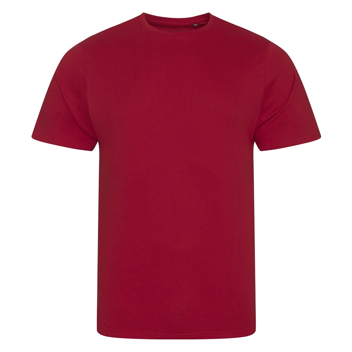 Fire Red - Front - Awdis Mens Cascade Ecologie Organic T-Shirt