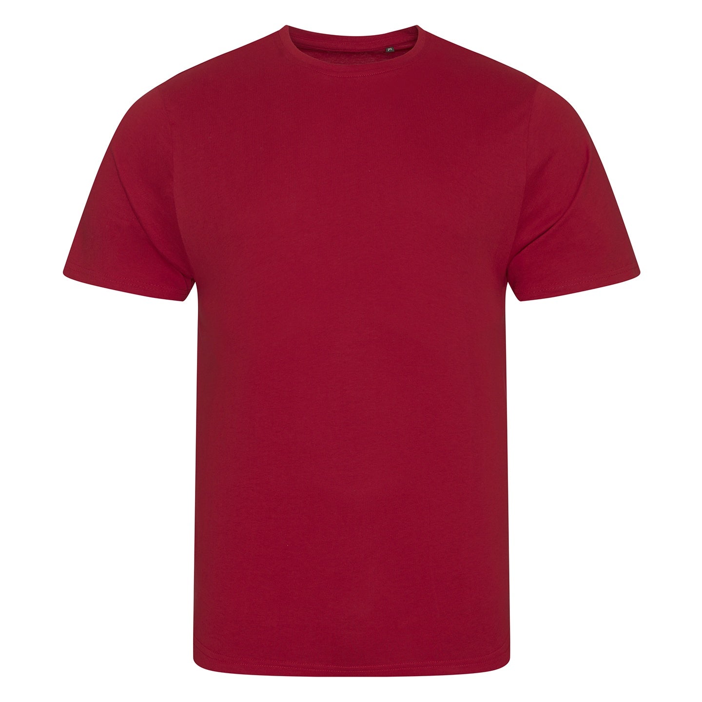 Fire Red - Front - Awdis Mens Cascade Ecologie Organic T-Shirt
