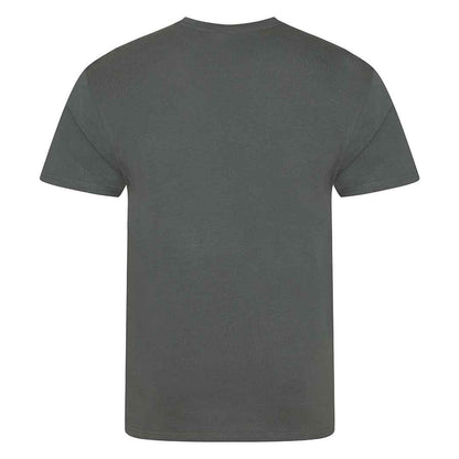 Charcoal - Back - Awdis Mens Cascade Ecologie Organic T-Shirt