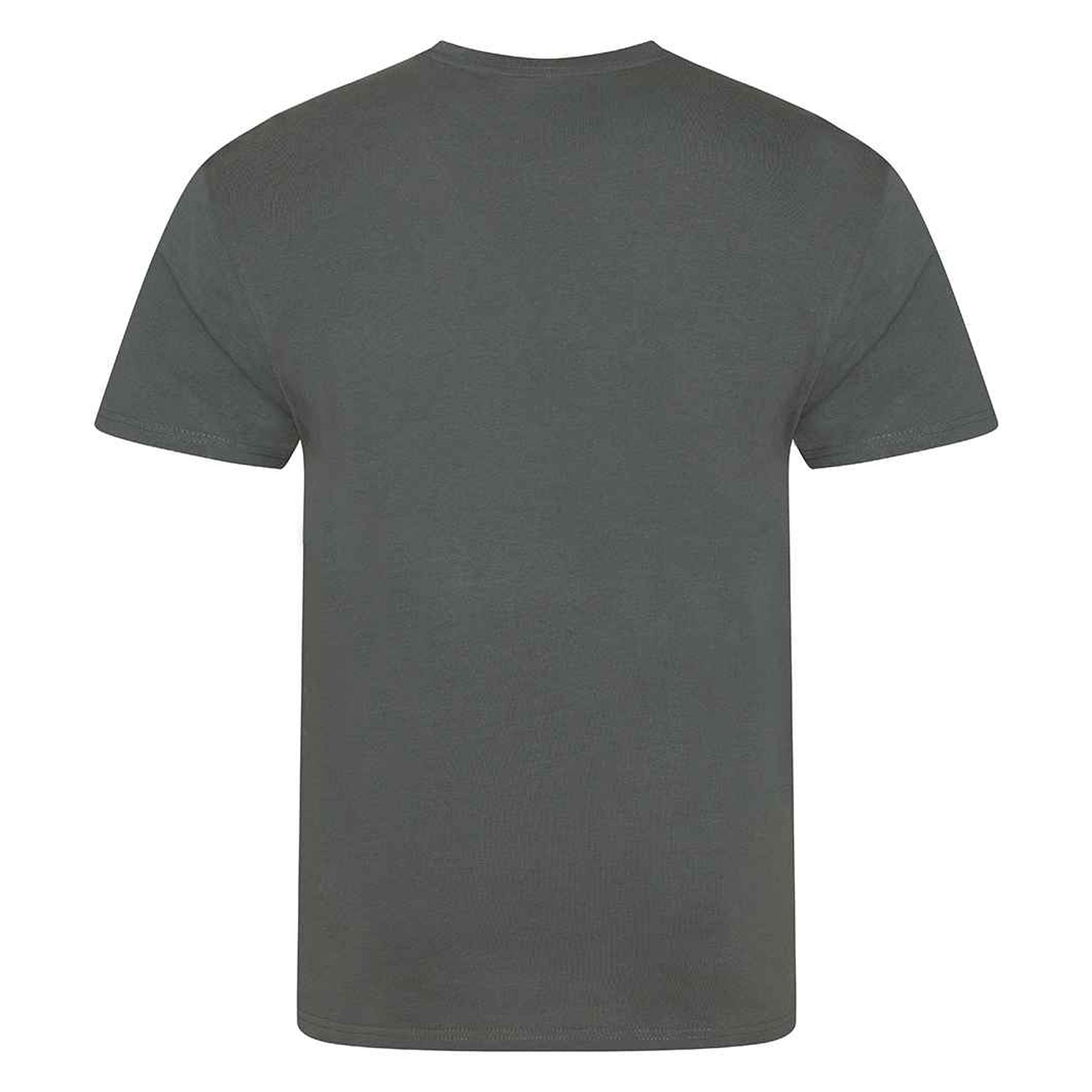 Charcoal - Back - Awdis Mens Cascade Ecologie Organic T-Shirt