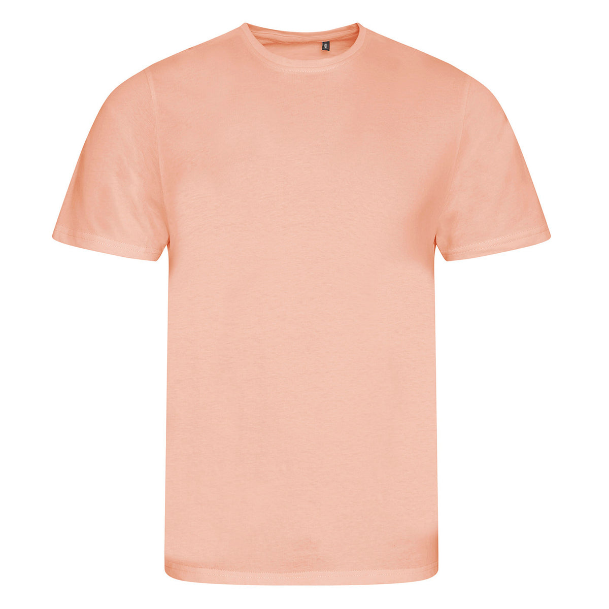 Soft Peach - Front - Awdis Mens Cascade Ecologie Organic T-Shirt