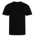 Jet Black - Front - Awdis Mens Cascade Ecologie Organic T-Shirt