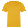 Mustard Yellow - Front - Awdis Mens Cascade Ecologie Organic T-Shirt