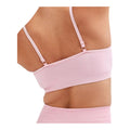 Light Pink - Back - TriDri Womens-Ladies Melange Seamless 3D Sports Bra