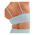 Sky Blue - Back - TriDri Womens-Ladies Melange Seamless 3D Sports Bra