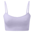 Lilac - Front - TriDri Womens-Ladies Melange Seamless 3D Sports Bra