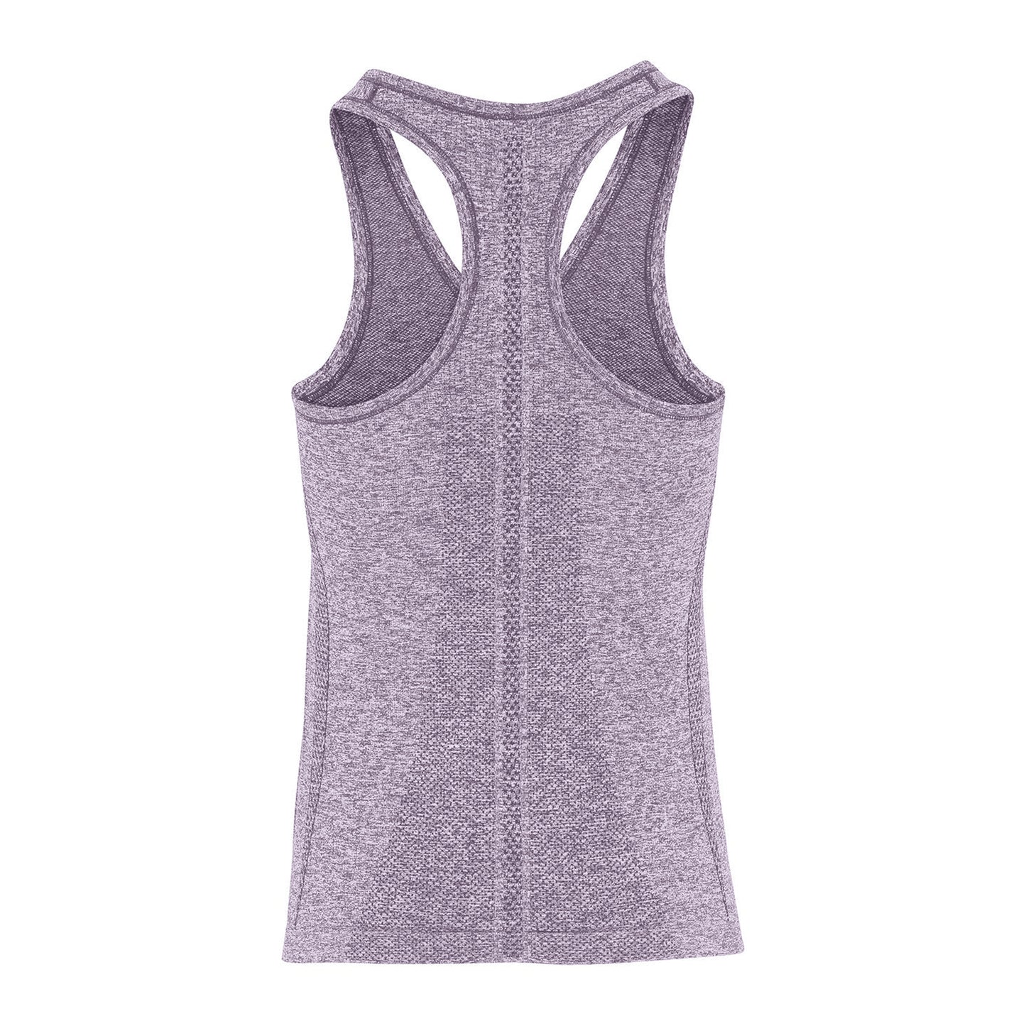 Purple - Back - TriDri Womens-Ladies Multi Sport Sculpted Seamless 3D Vest