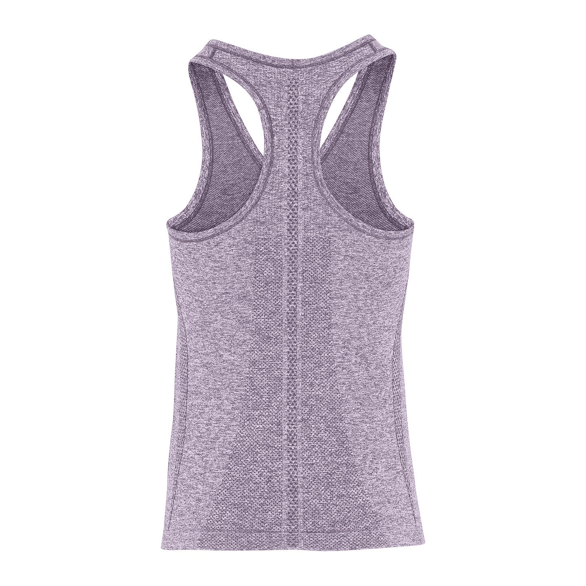 Purple - Back - TriDri Womens-Ladies Multi Sport Sculpted Seamless 3D Vest