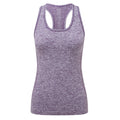 Purple - Front - TriDri Womens-Ladies Multi Sport Sculpted Seamless 3D Vest