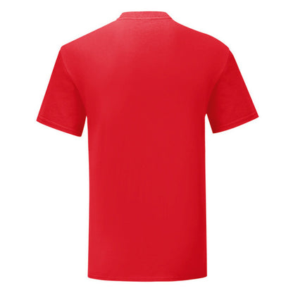 Red - Back - Fruit of the Loom Mens Iconic 150 T-Shirt