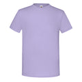 Lavender - Front - Fruit of the Loom Mens Iconic 150 T-Shirt