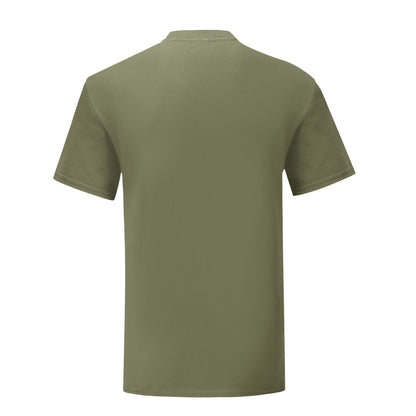 Classic Olive - Back - Fruit of the Loom Mens Iconic 150 T-Shirt