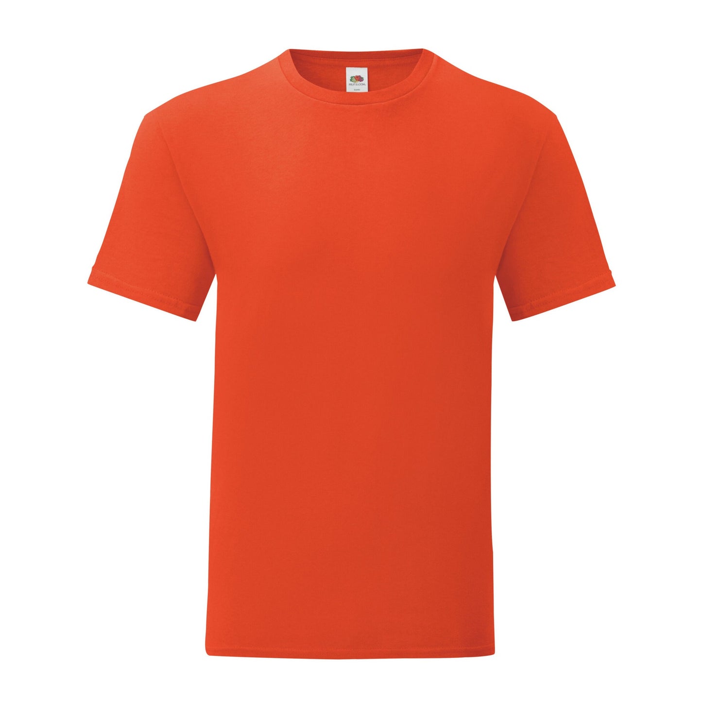Flame - Front - Fruit of the Loom Mens Iconic 150 T-Shirt
