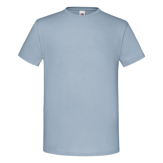 Mineral Blue - Front - Fruit of the Loom Mens Iconic 150 T-Shirt