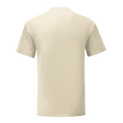 Natural - Back - Fruit of the Loom Mens Iconic 150 T-Shirt