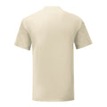 Natural - Back - Fruit of the Loom Mens Iconic 150 T-Shirt