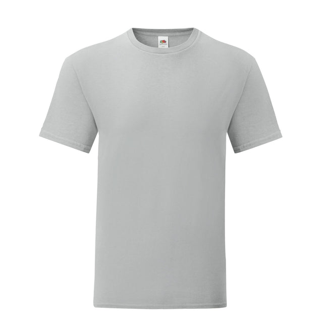 Zinc - Front - Fruit of the Loom Mens Iconic 150 T-Shirt