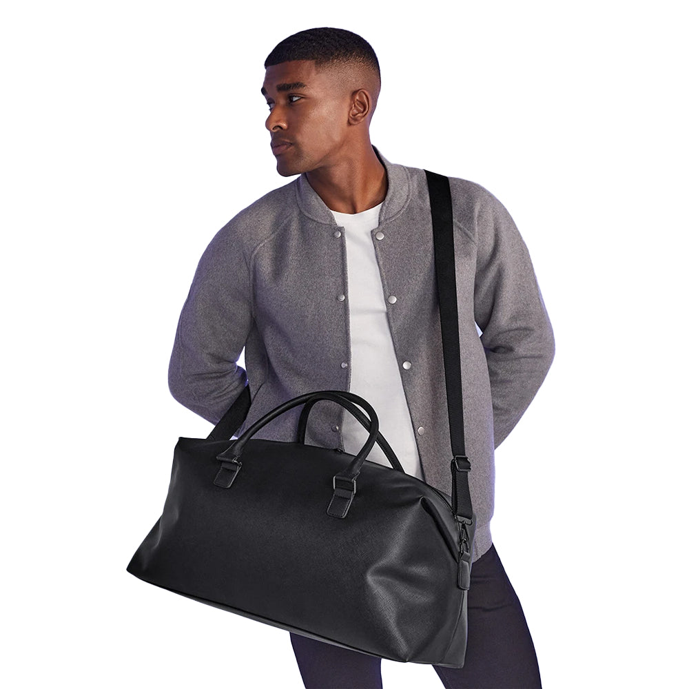 Black-Black - Back - Bagbase Womens-Ladies Boutique Weekender Holdall