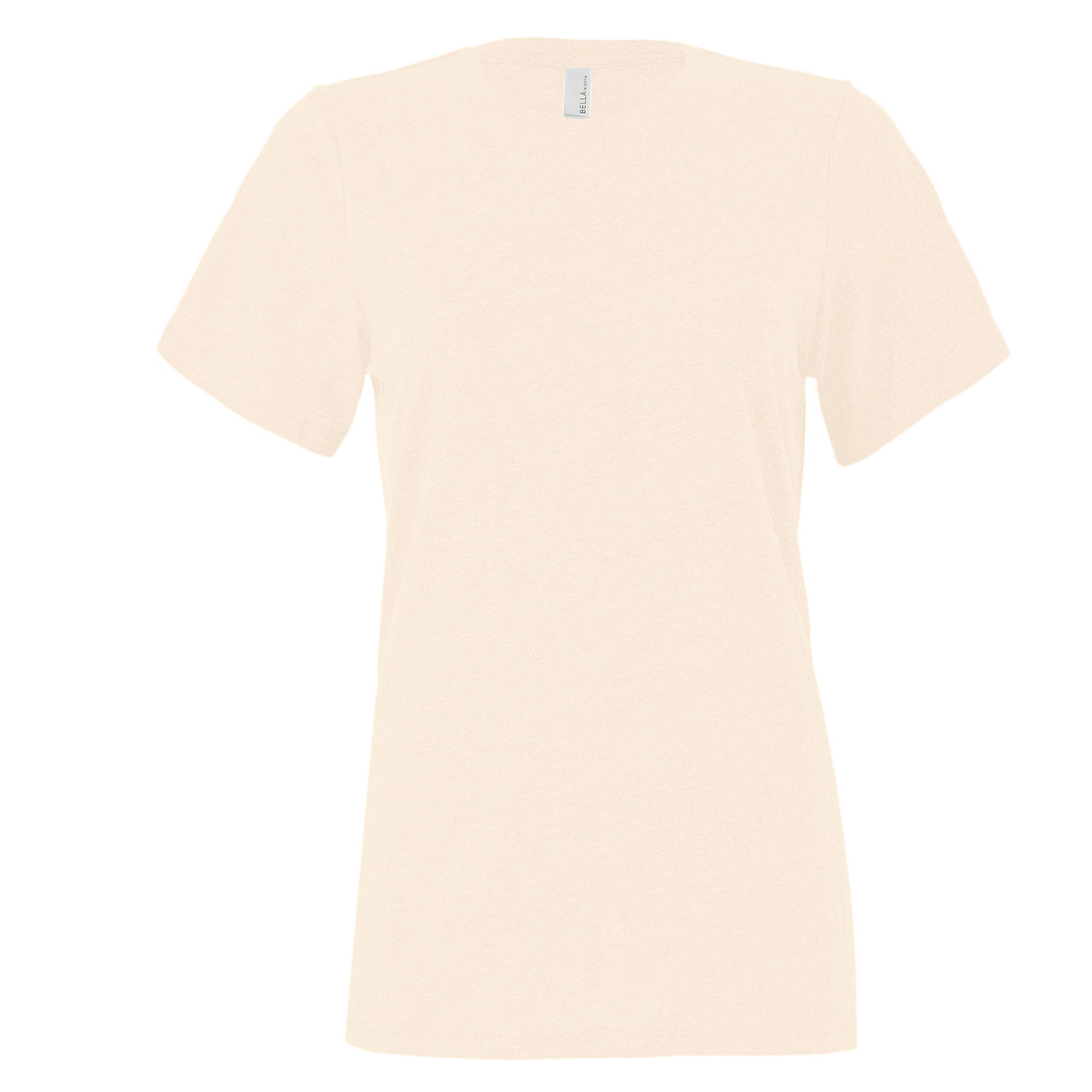 Heather Natural - Front - Bella + Canvas Womens-Ladies Heather T-Shirt