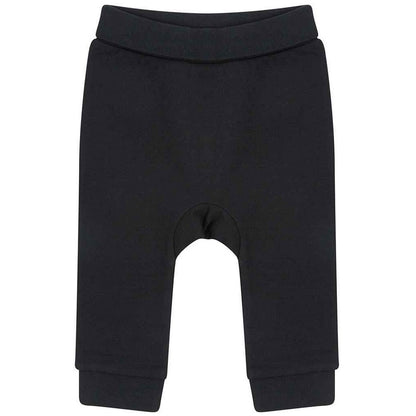 Black - Back - Larkwood Baby Sustainable Jogging Bottoms