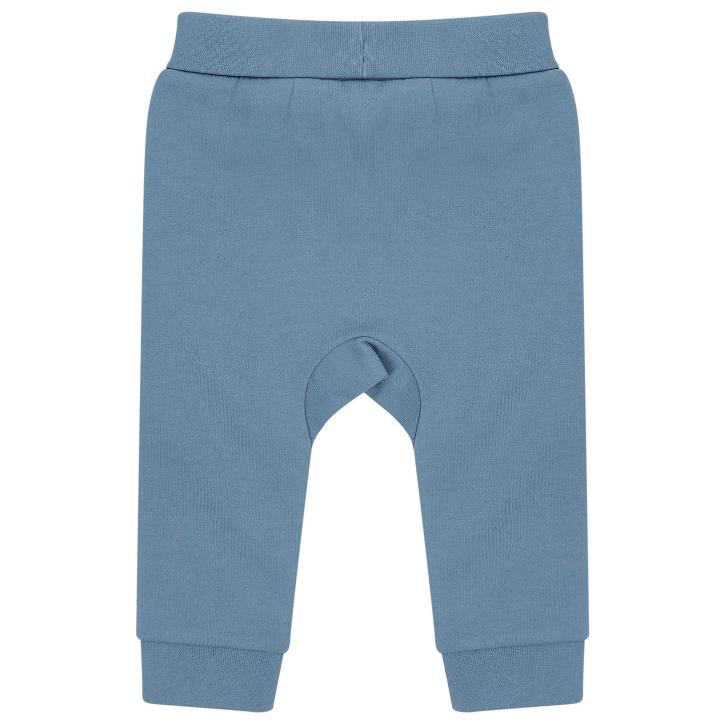 Stone Blue - Front - Larkwood Baby Sustainable Jogging Bottoms